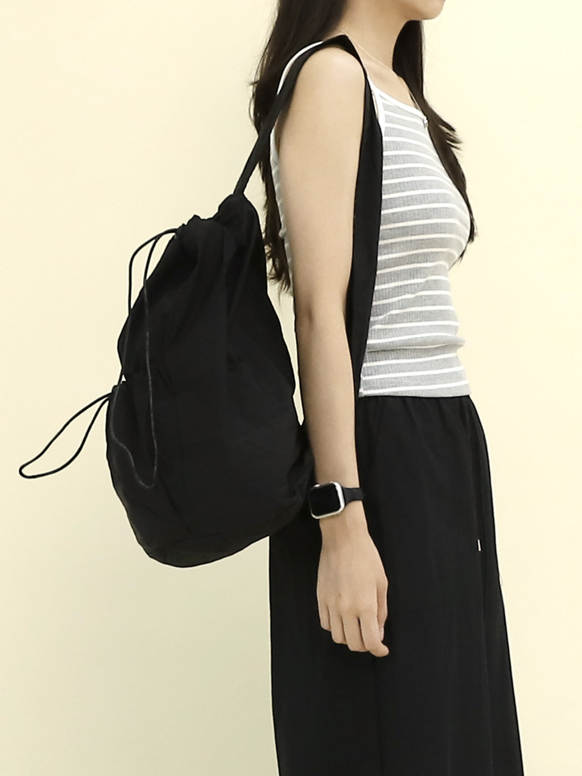 여성 크로스백 LNUB015 나일론 스트릿 가벼운 가방