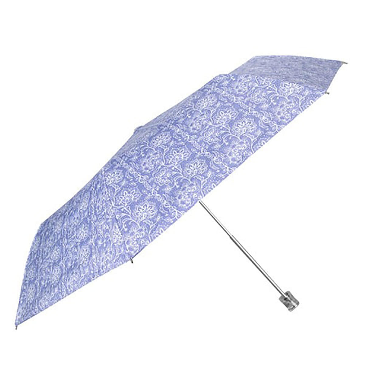 3단 양우산 여성 플라워 패턴 수동 가벼운 우양산 LDDR060