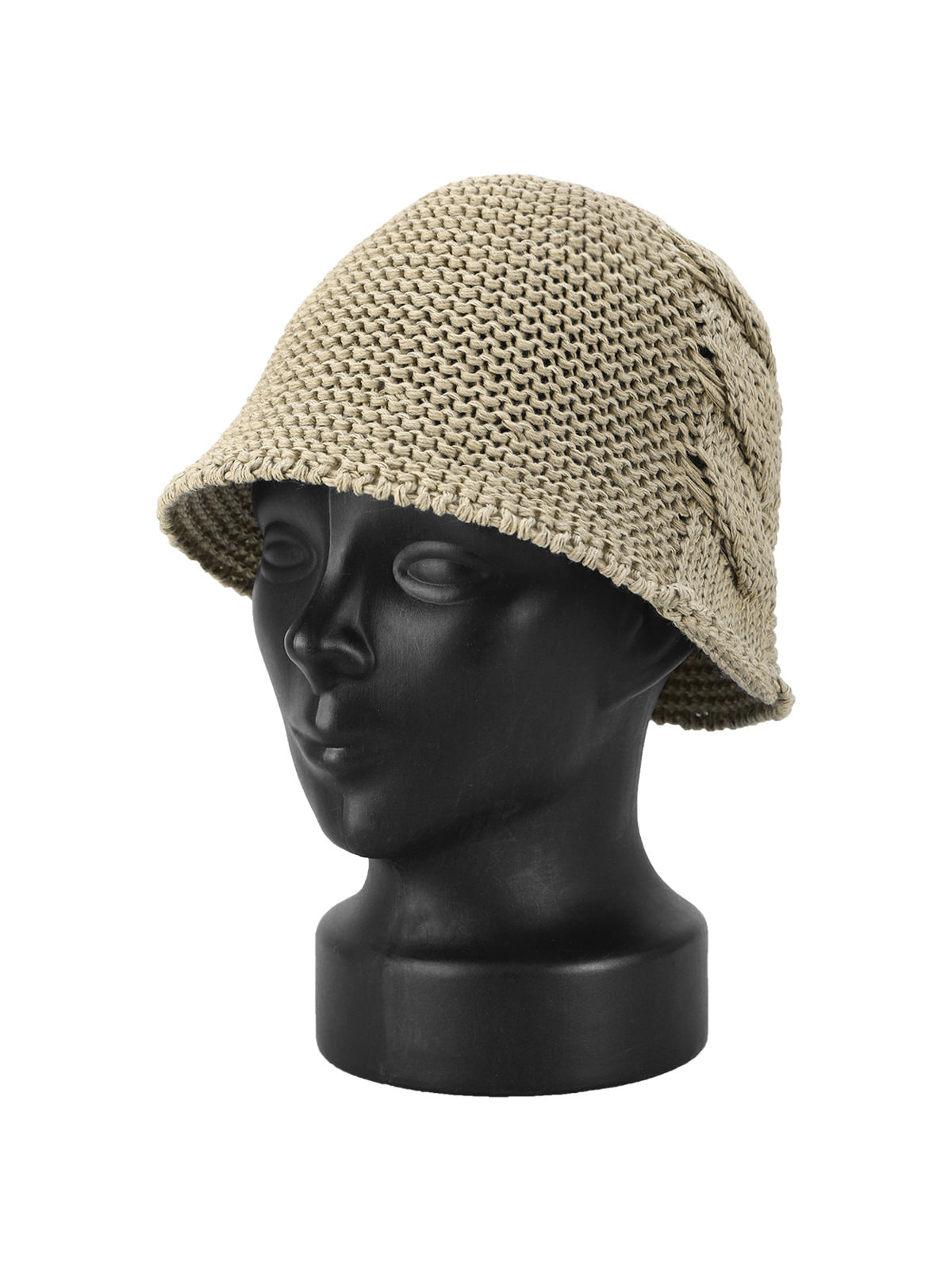 여성 벙거지 LDJH048 여름 니트 꽈배기 버킷햇 모자