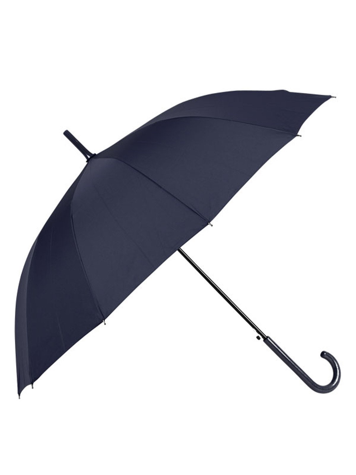 여성 장우산 LDDR014 버튼식 튼튼한 무지 장마 우산