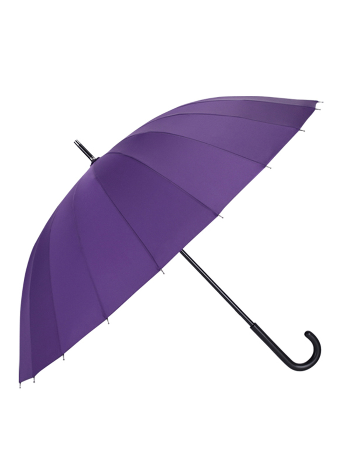 여성 장우산 LDDR036 무지 수동 원터치 우산