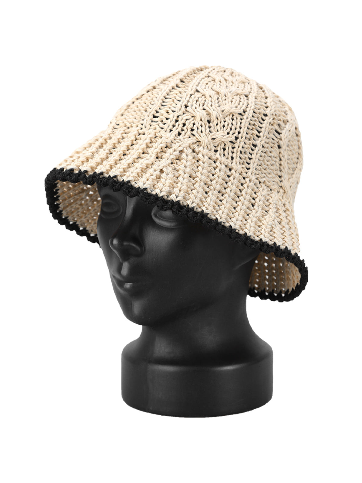 여성 벙거지 LDJH045 여름니트 꽈배기 버킷햇 모자