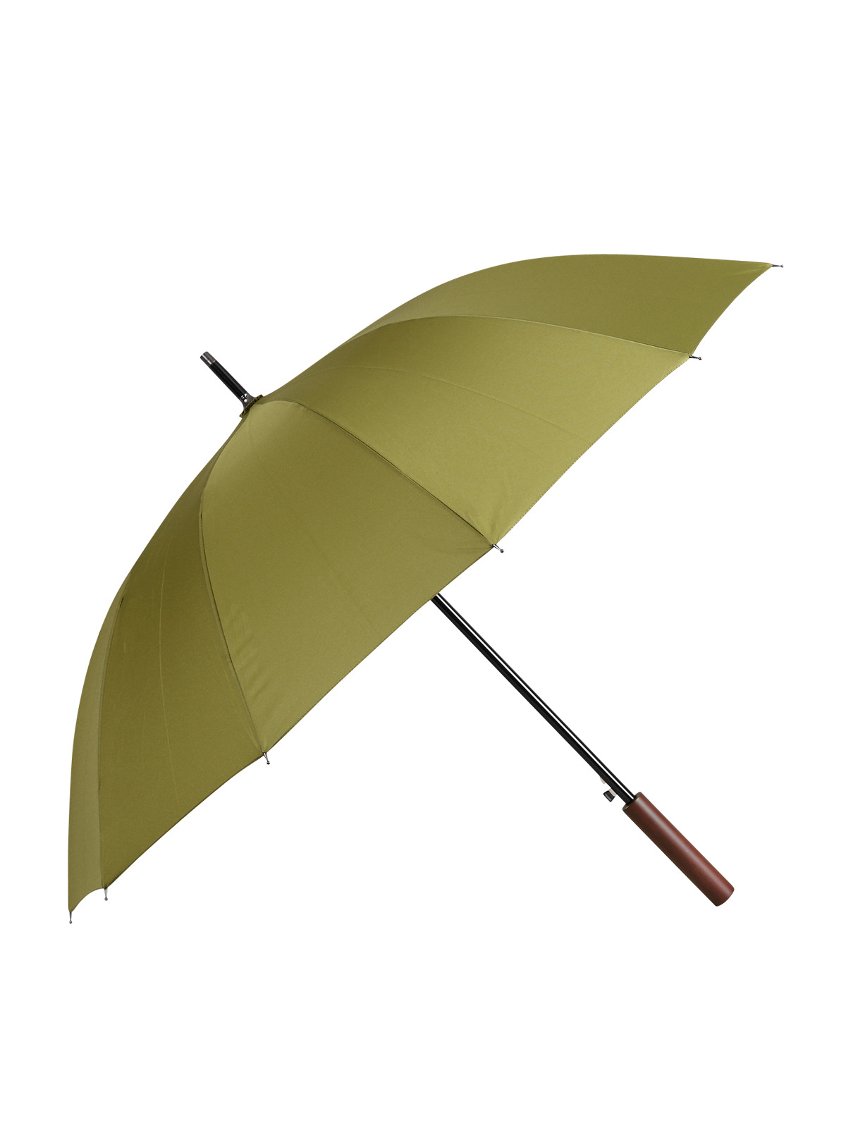 여성 장우산 우드 핸들 장마철 우산 큰우산 LDDR017